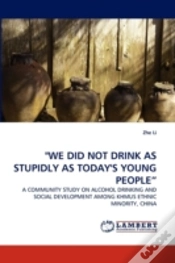 Capa do artigo "We Did Not Drink As Stupidly As Today