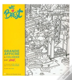 Capa do artigo We Love Brest - Affiche De Brest A Colorier
