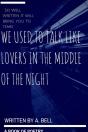 We Used To Talk Like Lovers In The Middl - Preview