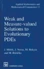 Weak And Measure-Valued Solutions To Evolutionary Pdes - Preview