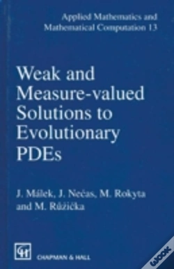 Capa do artigo Weak And Measure-Valued Solutions To Evolutionary Pdes