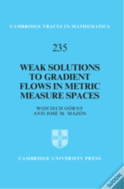 Capa do artigo Weak Solutions To Gradient Flows In Metric Measure Spaces