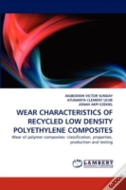 Capa do artigo Wear Characteristics Of Recycled Low Density Polyethylene Composites