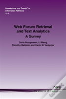 Web Forum Retrieval And Text Analytics