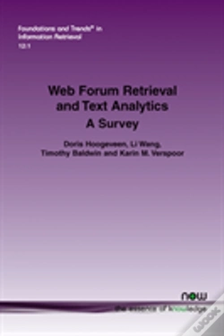 Capa do artigo Web Forum Retrieval And Text Analytics