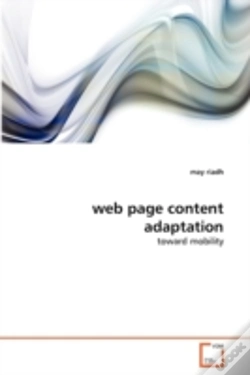 Capa do artigo Web Page Content Adaptation