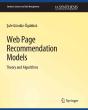Web Page Recommendation Models - Preview