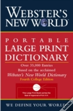 Capa do artigo Webster'S New World Portable Large Print Dictionary, Second