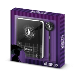 Capa do artigo Wednesday Chains Gift Box with Fashion Diary and Pen, Black