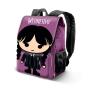 Wednesday Chibi Mochila Expansível EXP, Lilás - Preview