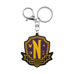 Capa do artigo Wednesday Emblem Chaveiro Brand, Lilás