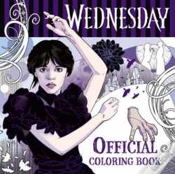 Capa do artigo Wednesday Official Coloring Book