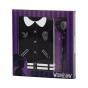 Wednesday Varsity Gift Box with Fashion Diary and Pen, Black - Preview