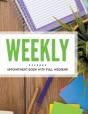 Weekly Appointment Book With Full Weekend - Preview
