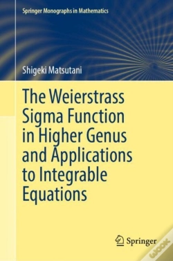 Capa do artigo Weierstrass Sigma Function In Higher Genus And Applications To Integrable Equations
