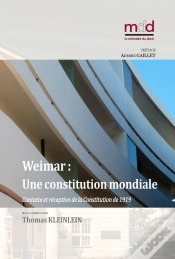 Capa do artigo Weimar : Une Constitution Mondiale ? - Contexte Et Reception De La Constitution De 1919