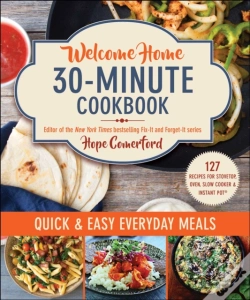 Capa do artigo Welcome Home 30-Minute Cookbook
