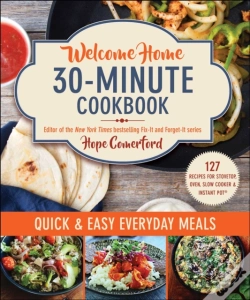 Capa do artigo Welcome Home 30-Minute Cookbook