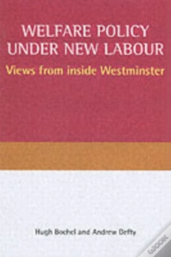 Capa do artigo Welfare Policy Under New Labour