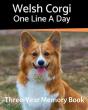 Welsh Corgi - One Line A Day: A Three-Ye - Preview