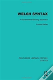 Capa do artigo Welsh Syntax