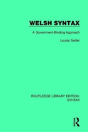 Welsh Syntax - Preview