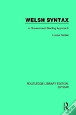 Capa do artigo Welsh Syntax