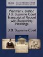 Weltmer V. Bishop U.S. Supreme Court Transcript Of Record With Supporting Pleadings - Preview