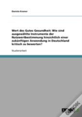 Wert Des Gutes Gesundheit