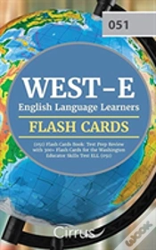 Capa do artigo West-E English Language Learners (051) Flash Cards Book