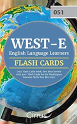 Capa do artigo West-E English Language Learners (051) Flash Cards Book