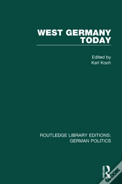 Capa do artigo West Germany Today (Rle: German Politics)