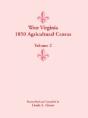 West Virginia 1850 Agricultural Census, - Preview