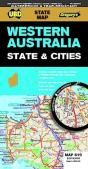 Western Australia State & Cities Map 619 9th Ed Waterproof - Preview