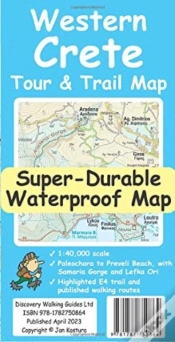 Capa do artigo Western Crete Tour & Trail Super-Durable Map