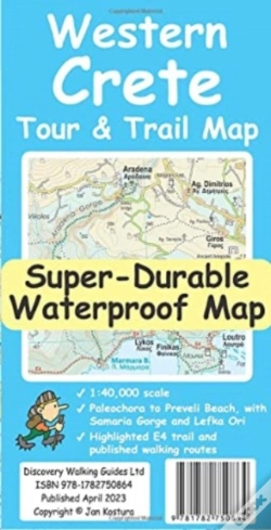 Capa do artigo Western Crete Tour & Trail Super-Durable Map