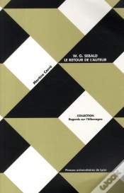 Capa do artigo W.G. Sebald ; Le Retour De L