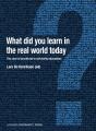 What Did You Learn In The Real World Today? - Preview