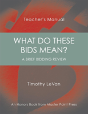 What Do These Bids Mean? - Preview