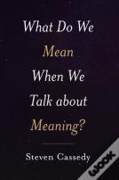 What Do We Mean When We Talk About Meaning?