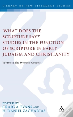Capa do artigo 'What Does The Scripture Say?' Studies In The Function Of Scripture In Early Judaism And Christianit