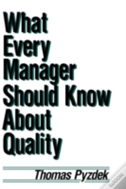 Capa do artigo What Every Manager Should Know About Quality