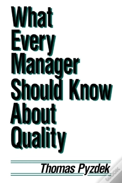 Capa do artigo What Every Manager Should Know About Quality