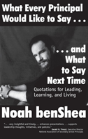 What Every Principal Would Like To Say . . . And What To Say Next Time - Preview