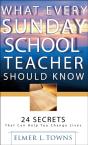 What Every Sunday School Teacher Should Know - Preview