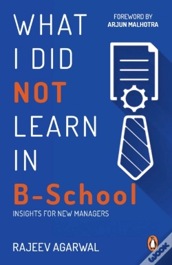 Capa do artigo What I Did Not Learn In B School