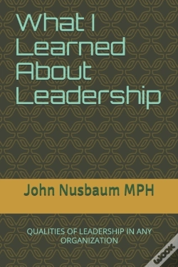 Capa do artigo What I Learned About Leadership