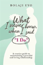 What I Never Knew When I Said "I Do" - Preview