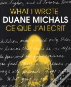 What I Wrote / Ce Que J'Ai Écrit