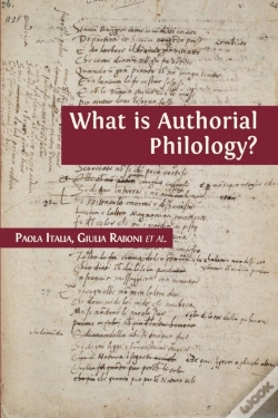Capa do artigo What Is Authorial Philology?